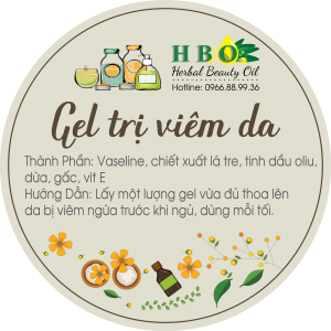 GEL TRỊ VIÊM DA HBO